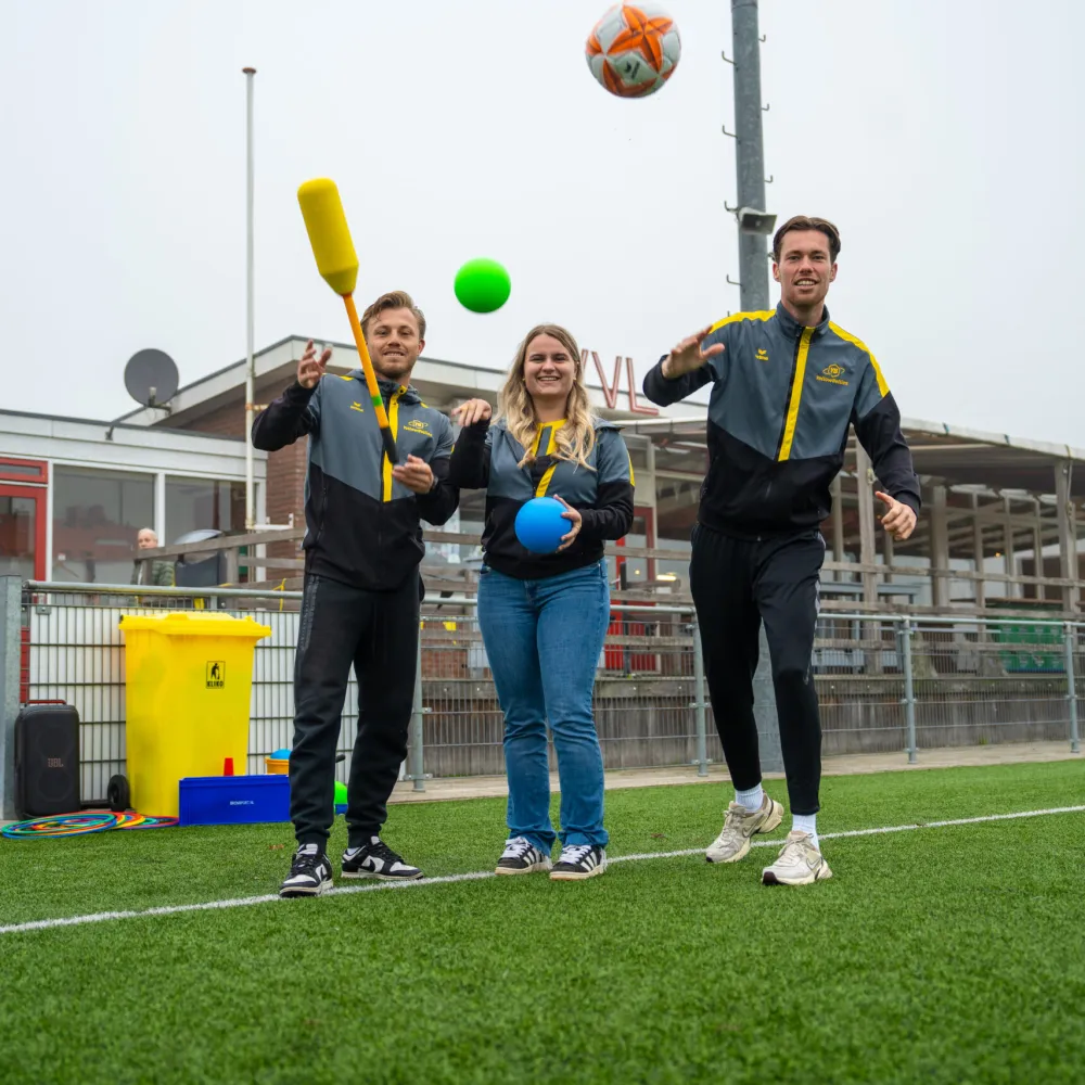 YellowBellies buitenspeelse kinderopvang BSO Linschoten team