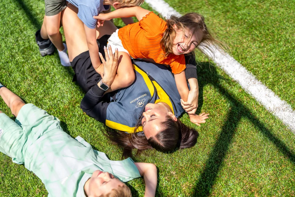 YellowBellies buitenspeelse kinderopvang Haastrecht BSO Haastrecht naschoolse opvang Haastrecht buitenschoolse opvang Haastrecht gezonde BSO Sport BSO