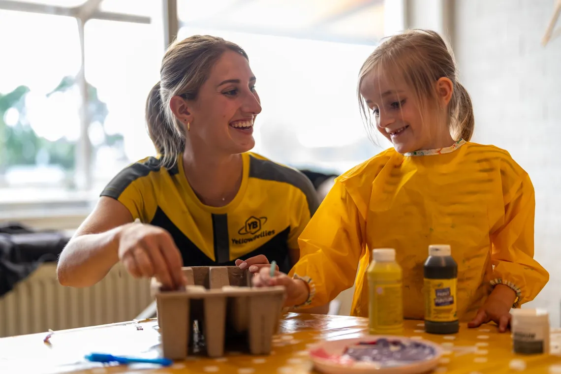 YellowBellies buitenspeelse kinderopvang BSO Linschoten buitenschoolse opvang Linschoten gezonde BSO sport BSO