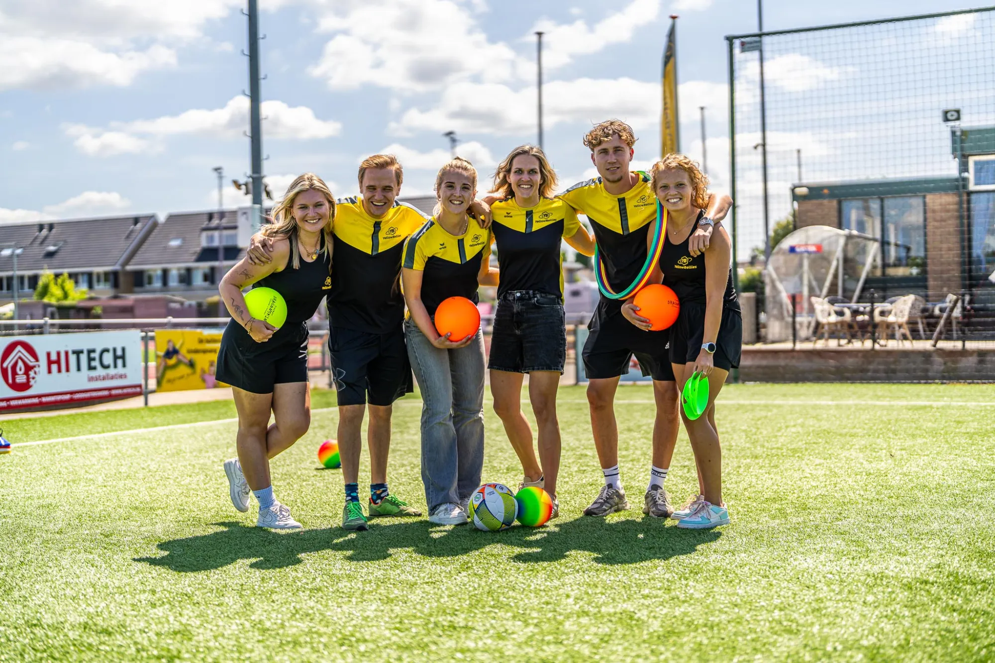 YellowBellies buitenspeelse kinderopvang BSO Reeuwijk buitenschoolse opvang Reeuwijk sport BSO gezonde BSO Reeuwijk