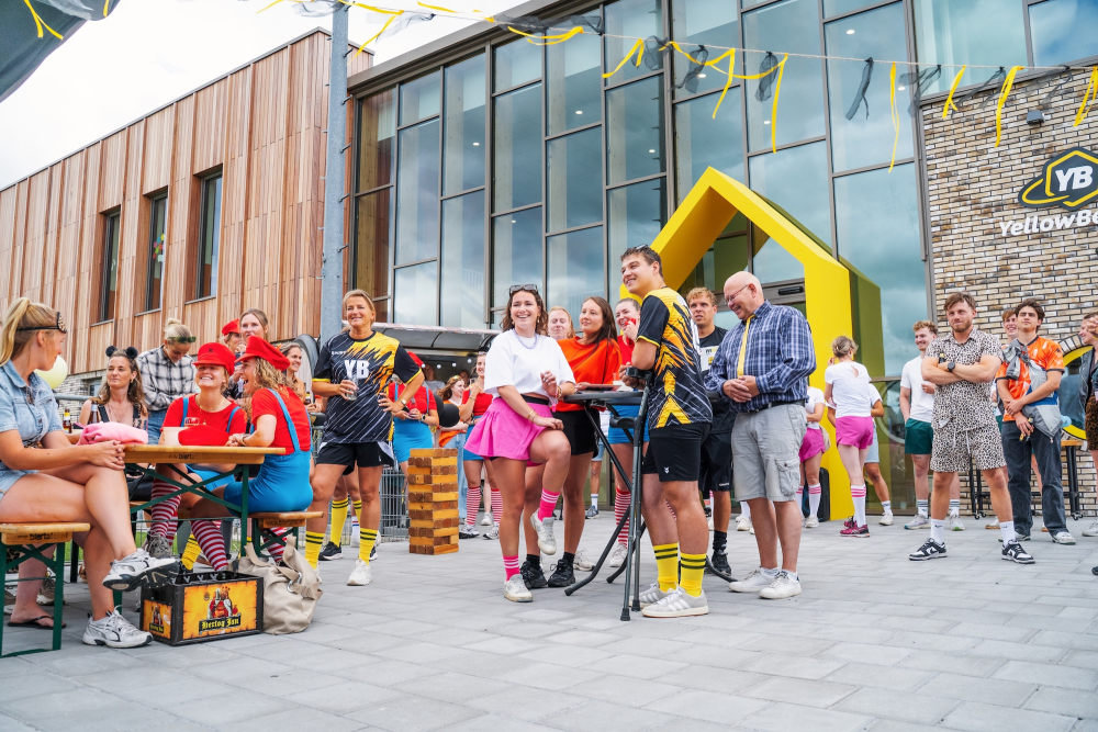 YellowBellies buitenspeelse kinderopvang Groene Hart BSO KDV werken bij YellowBellies teamuitje