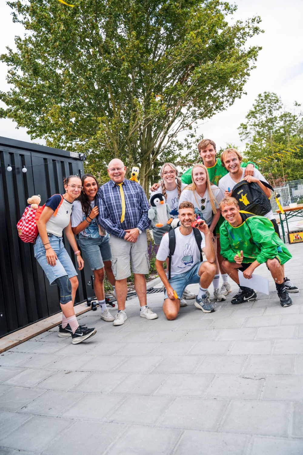 YellowBellies buitenspeelse kinderopvang Groene Hart BSO KDV werken bij YellowBellies teamuitje