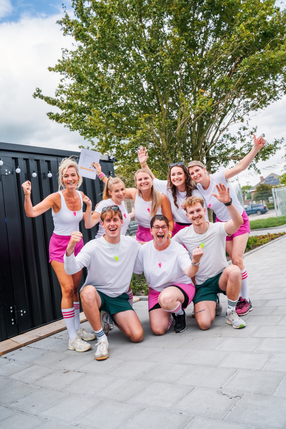 YellowBellies buitenspeelse kinderopvang Groene Hart BSO KDV werken bij YellowBellies teamuitje