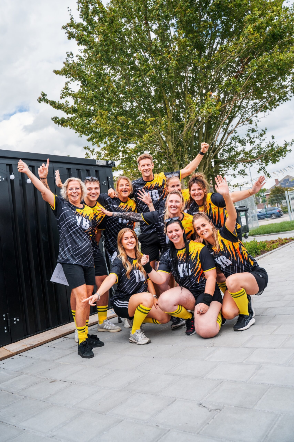 YellowBellies buitenspeelse kinderopvang Groene Hart BSO KDV werken bij YellowBellies teamuitje