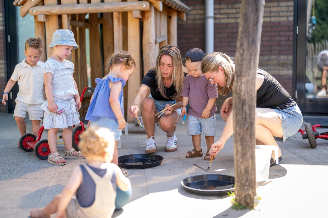 YellowBellies buitenspeelse kinderopvang kinderdagverblijf KDV Oudewater gezonde kinderopvang natuurlijke kinderopvang