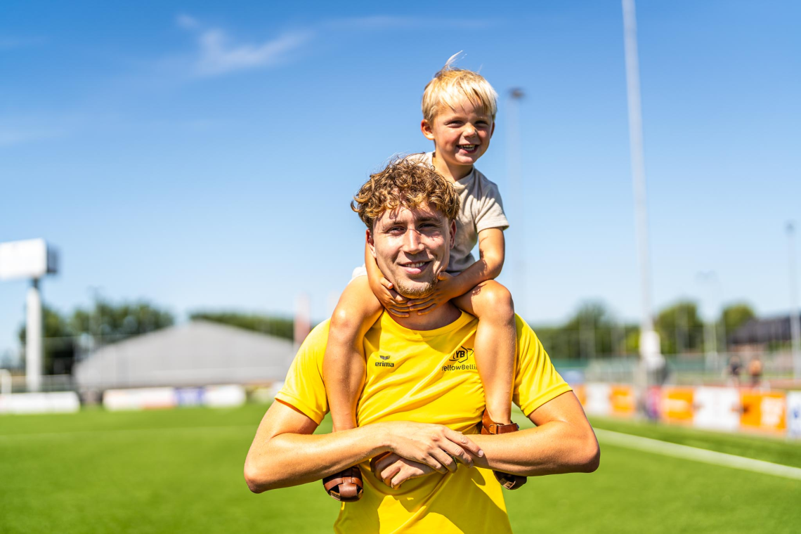 YellowBellies buitenspeelse kinderopvang BSO Reeuwijk buitenschoolse opvang Reeuwijk sport BSO gezonde BSO Reeuwijk